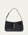 Saint Laurent Le 5 A 7 Shoulder Bag In Midnight Blue