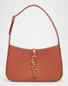 Saint Laurent Le 5 A 7 Ysl Shoulder Bag In Patent Leather In Mild Rose
