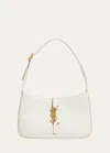 Saint Laurent Mini 5a7 Hobo Bag In Crema Soft