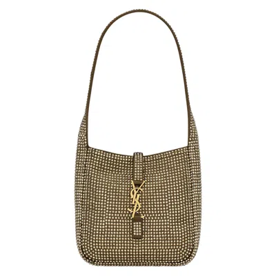 Pre-owned Saint Laurent Le 5a7 Mini Bag 'havana' | Multi-color | Women's Size Onesize