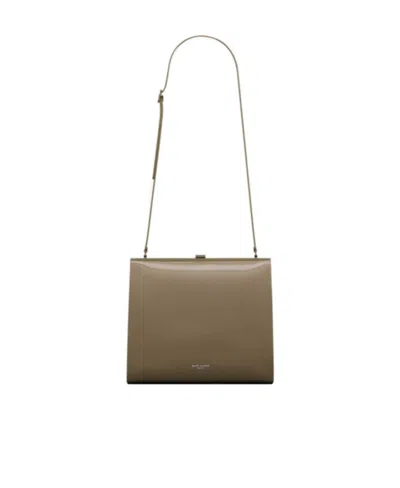 Saint Laurent Le Anne-marie Small Shoulder Bag In Brown