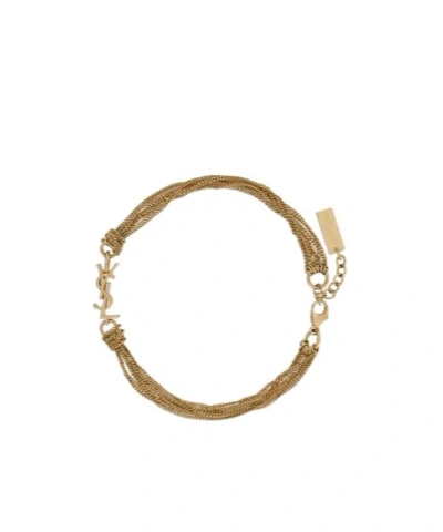 SAINT LAURENT SAINT LAURENT CASSANDRE TASSEL BRACELET