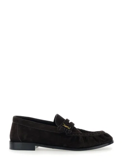 Saint Laurent Le Loafer In Black