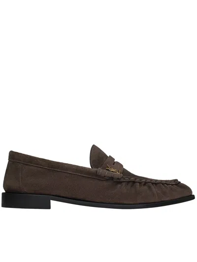 Saint Laurent Le Loafer 15 In Brown