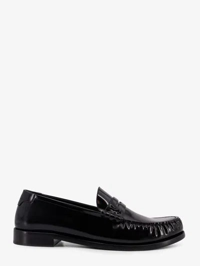 Saint Laurent Le Loafer 15 Leather Loafer In Black