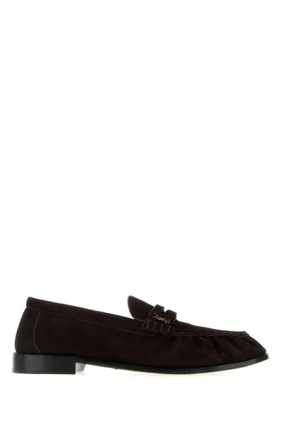 Saint Laurent Le Loafer 15 Moc In Animal Print