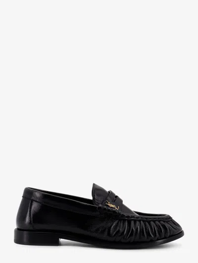 Saint Laurent Le Loafer 15 Moc Leather Loafers In Black