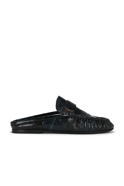 Saint Laurent Le Loafer In Black