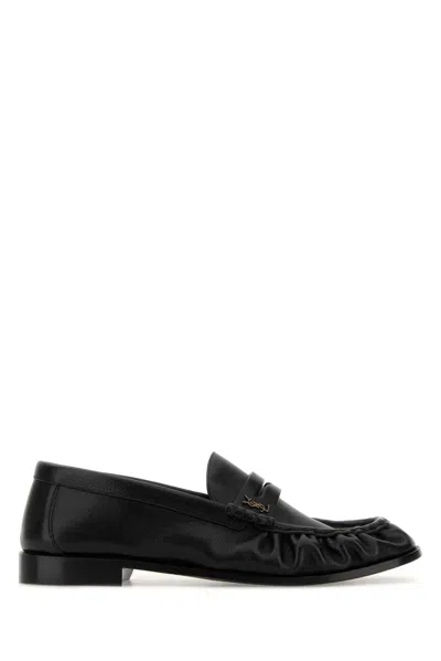 Saint Laurent Le Loafer Cassandre Loafers In Black