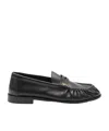 Saint Laurent 15mm Le Loafer Leather Loafers In Black