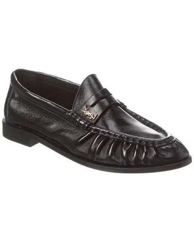 SAINT LAURENT SAINT LAURENT LE LOAFER LEATHER MOCCASIN