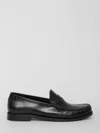 Saint Laurent Monogram Penny Loafers In Black