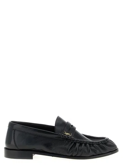 Saint Laurent Le Loafer Loafers In Black
