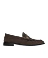 Saint Laurent Le Loafer Penny Slippers In Black