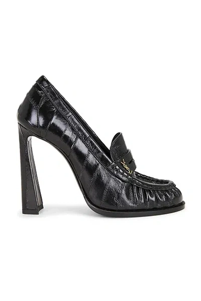 Saint Laurent Le Loafer Pump In Black