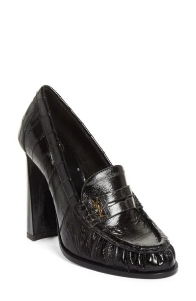 Saint Laurent Le Loafer Pump In Black