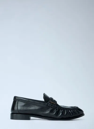 Saint Laurent Le Loafer Supple In Black