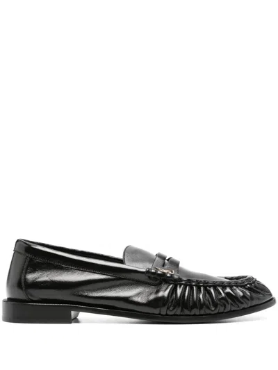 SAINT LAURENT LE LOAFER SUPPLE IN SHINY LEATHER