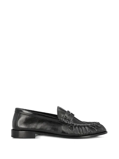 Saint Laurent Le Loafer Supple In Smooth Leather In Animal Print