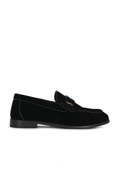 Saint Laurent Le Loafer Supple Mocassin In Black