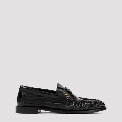 Saint Laurent Le Loafers In Black