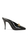 Saint Laurent Le Maillon Mule Pump In Nero