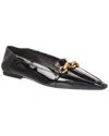 Saint Laurent Chain-link Loafers In Black