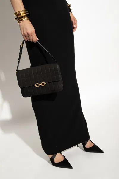 Saint Laurent ‘le Maillon' Shoulder Bag In Black