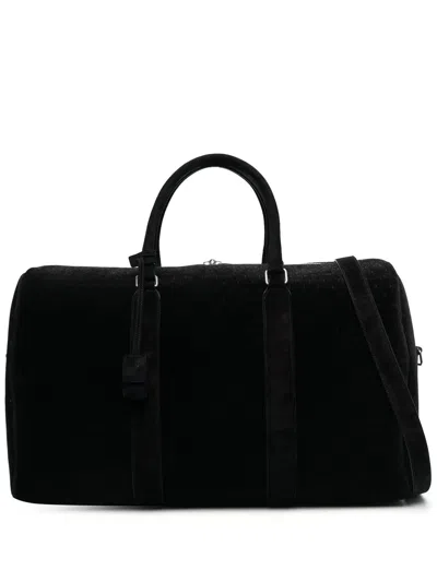 Saint Laurent Le Monogramme 48h Duffle Bag In Schwarz
