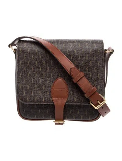 Pre-owned Saint Laurent Le Monogramme In Brown