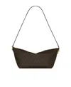 Saint Laurent Le Monogramme Cassandre Cross-body Bag In Brown