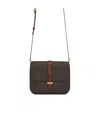 Saint Laurent Le Monogramme Crossbody Bag In Brown