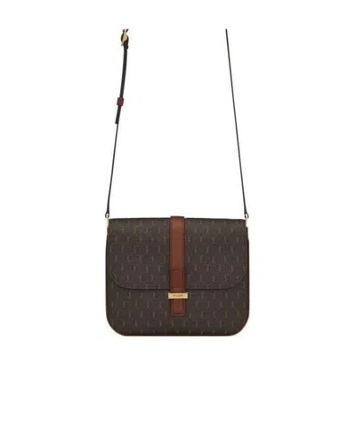 Saint Laurent Le Monogramme Crossbody Bag In Brown