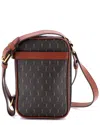 Saint Laurent Le Monogramme Crossbody Pouch Monogram All Over Coated Canvas And Leather Small (authe