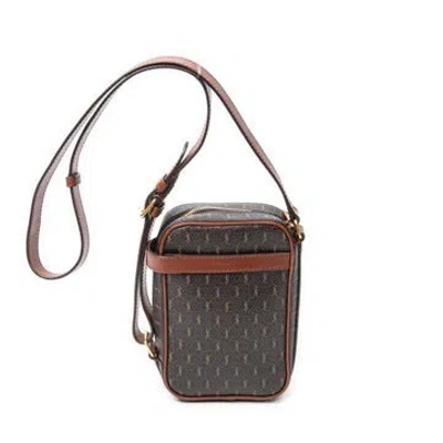 Pre-owned Saint Laurent Le Monogramme Pochette Crossbody In Brown