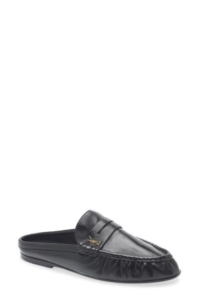 Saint Laurent Le Loafer 15 Leather Loafers In Black