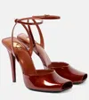 Saint Laurent Le Scandale 110 Patent Leather Pumps In Fluffych