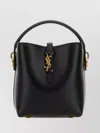SAINT LAURENT LE SMALL 37 HANDBAG WITH GOLD HARDWARE AND TOP HANDLE