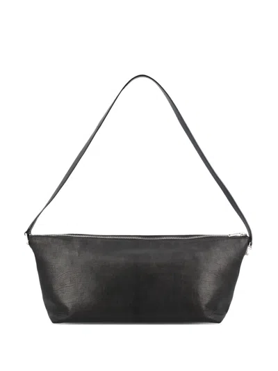 Saint Laurent Le Tuc Leather Shoulder Bag In Black