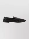 Saint Laurent Leather Alain Loafers Featuring Ruched Detailing In Multi