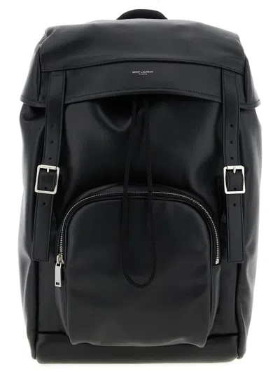 SAINT LAURENT LEATHER BACKPACK