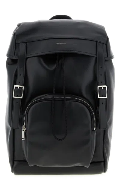 SAINT LAURENT LEATHER BACKPACK