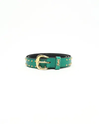 Saint Laurent Leather Belt