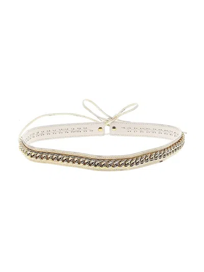 Pre-owned Saint Laurent Leather Belt In Black