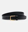 Saint Laurent Leather Belt In Pattern