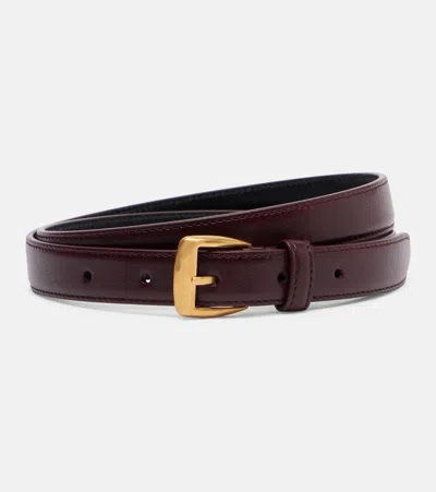 SAINT LAURENT LEATHER BELT