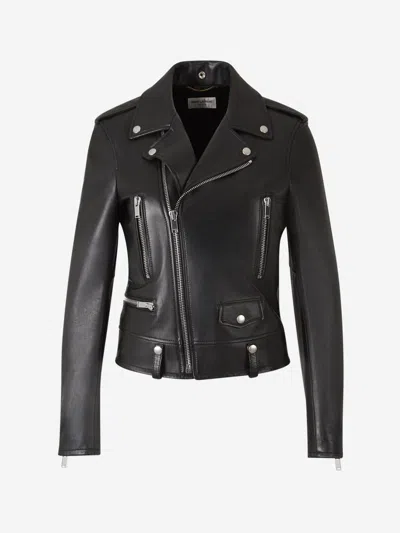 SAINT LAURENT SAINT LAURENT LEATHER BIKER JACKET