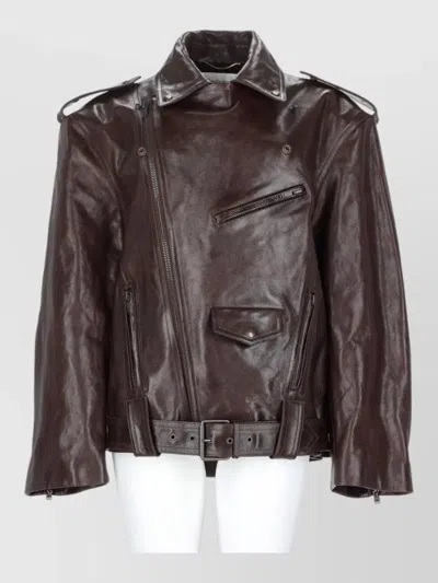 Saint Laurent Leather Biker Jacket