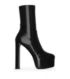 Saint Laurent Leather Billy Ankle Boots 95 In Black