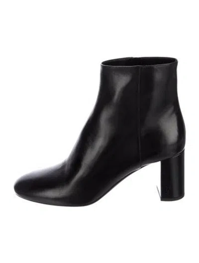 Pre-owned Saint Laurent Leather Boots In Brown